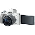 thumbnail image 4 of Canon EOS M50 Mirrorless Digital Camera with 15-45mm and 55-200mm Lenses Bundle, 4 of 8