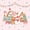 Pink Green, variant on Manfei Festive Christmas Twin Comforter Sets,Snowman Penguin Deer Animals Bedding Set,Blue White,Christmas Reversible,2pcs,1 Comforter and 1 Pillowcase