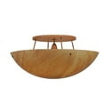 thumbnail image 2 of Meyda Tiffany 119154 48" W Artesia Semi-Flushmount Ceiling Fixture - Natural Horn / Inside, 2 of 5