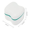 thumbnail image 4 of Unique Bargains 1 Pc Braces Box Portable Braces Storage Box Lake Blue, 4 of 5