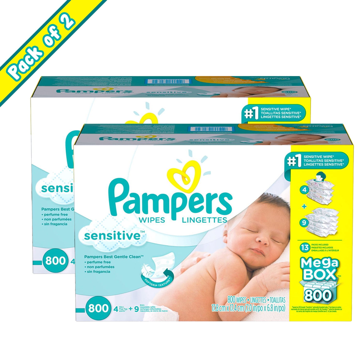 pampers 800 wipes