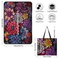 thumbnail image 2 of Cute Colorful Flower Picnic Blanket Waterproof Outdoor Beach Blanket Hand-held Pad Suitable for Travel, Camping, Beach, Family Gatherings, 2 of 8