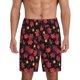 thumbnail image 1 of Balery Beautiful Maple Leaf Lantern Pantalones cortos de pijama de punto de algodón para hombre con cinturilla y bolsillos-XX-Large, 1 of 6
