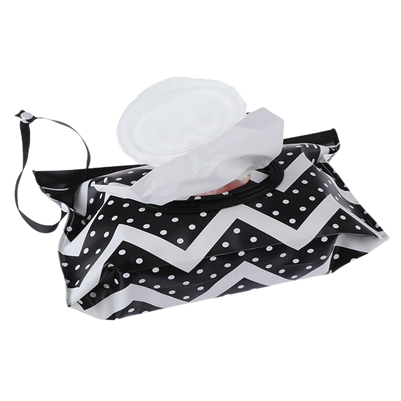 Bobasndm Wipes Container Refillable 4Pcs ZipLocking Wet Wipe Dispenser