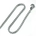 thumbnail image 3 of 2/3/4/5/7mm Stainless Steel Women Mens Rolo Box Link Chain Necklace Bracelet, 3 of 9