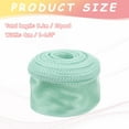thumbnail image 2 of Uxcell 1-1/2"x10Yd Wired Chiffon Ribbon Fishtail Yarn Sheer Organza Ribbon Light Blue, 2 of 6