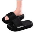 thumbnail image 5 of Viluyesy Mens Slides Slippers (US7.5-10.5), Comfort Lightweight Thick Sole Anti-Slip Shower Bathroom Outdoor Beach Cloud Sandals, 5 of 6