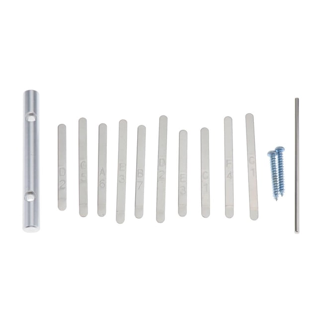 Esquirla 10 Key Note DIY Thumb Piano Keys Lettering Parts Accessories