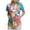 Sky Blue, variant on COMVALUE Scrub Tops for Women Plus Size Stretch V Neck Short Sleeve Nursing Scrub Shirts Lightweight Medical Uniform (Blue, L)