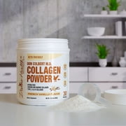Dr. Colbert, MD Hydrolyzed Collagen Powder | Vanilla Flavor | by Divine Health | Type I, II, III Chicken & Marine Collagen Peptides | Support Hair, Skin, Nails & Joints | 630g | 30 Servings