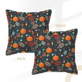 thumbnail image 3 of Bingfone Decorative Pillow Covers 16"x16" Autumn with Pumpkins Couch Pillow Cases Modern Farmhouse Covers for Couch Sofa Bed, 3 of 9