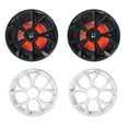 thumbnail image 4 of (4) Rockville RKL65MBW 6.5" 700 Watt Marine Boat LED Speakers+Amplifier+Amp Kit, 4 of 11