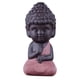 thumbnail image 2 of Bonita Estatua de Buda Pequeño, Estatuilla de Monje Pequeño, Bandeja de Té de Agua para Mascotas para Decoración de Bandeja de Té , para Rosado Macarena Pequeña estatua de Buda, 2 of 7