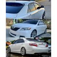thumbnail image 6 of Fits 2007-2011 Toyota Camry JDM 3D Wavy Mugen Style Window Visor Rain Guard Vent, 6 of 6