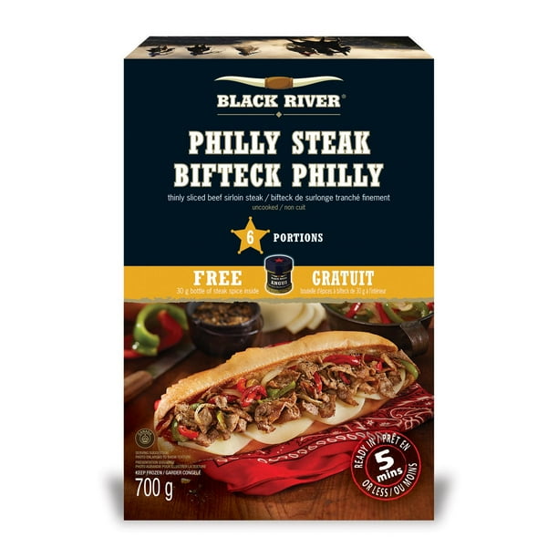 Philly Steak, thinly sliced beef sirloin Walmart.ca