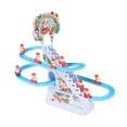thumbnail image 1 of TISHITA Santa Set Climbing Stairs Slide Toy for Boys Girls Birthday Gifts 9 Santa, 1 of 8