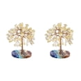 thumbnail image 2 of Cateissary Adorno de árbol de piedras de cristal hecho a mano, adecuado para cualquier ocasión, materiales, exquisita decoración del hogar Type2 NO2, 2 of 6