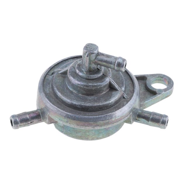Interruptor de Llave de Purga de de Grifo de de en Línea Plateado de 6 Mm para Motos de ATV Zulema Interruptor del filtro de combustible de gasolina