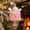 Pink, variant on Fabric Angel Doll Christmas Ornament, Soft Hanging Pendant for Xmas Tree Home Holiday Decor