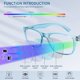 thumbnail image 5 of Gafas de lectura Fetrrc con bloqueo de luz azul, 5 pares, 2.75, 5 of 6