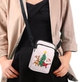 thumbnail image 4 of HELLHERO Skull Mushroom Adjustable Shoulder Strap Sling Bag Polyester for Adults, 4 of 7