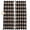 Beige Black, variant on Black Orange Plaid Blackout Curtains for Bedroom/Living Room, Pinch Pleated Black Out Curtains, Farmhouse Buffalo Check Gingham Room Darkening Window Drapes with Hooks 2 Panels, 39"x70"
