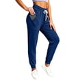 thumbnail image 7 of Cfrylhy Womens Joggers with Pockets Elastic Waist Drawstring Sweatpants Stretch Casual Gym Workout Running Pants, 7 of 7