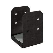 Simpson Strong-Tie APVB88 - Outdoor Accents Avant Collection ZMAX, Black Post Base for 8x8