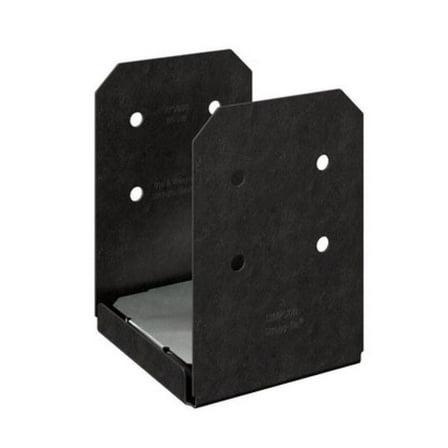 Simpson Strong-Tie APVB88 - Outdoor Accents Avant Collection ZMAX, Black Post Base for 8x8