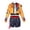 Yellow, variant on KIBOO Women Fantasy Hunter Cosplay Costume, Pop Singer Stage Performance Outfit, 2-Piece Top and Pants Set, Adult Halloween Costume for Cosplay Party and Dress Up