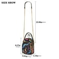 thumbnail image 2 of FORMRS Crossbody Bag for Women Quilted Travel Shoulder Cell Phone Purse with Chain Strap Handbag, Zodiac Stars, 2 of 7