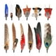 thumbnail image 1 of Plumas de sombrero plumas surtidas sombrero de vaquero de moda plumas artesanales para decoración Fedora centros de mesa DIY accesorios para Estilo B Perfecl, 1 of 8