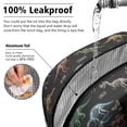 thumbnail image 5 of Womens Black Cartoon Dinosaurs Infos Pattern Lunch Box for Work,Insulated Lunch Bag for Women,Loncheras Para Mujer,Leakproof Adult Lunch Bag for Work,Beach,Travel,Picnic,Camping, 5 of 7