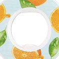 thumbnail image 1 of 10uds. Anillo de fragancia de orificio redondo Anillo de sabor a fruta para botella de agua perfumada (naranja), 1 of 2
