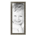 thumbnail image 2 of ArtToFrames 10" x 24" Silver Picture Frame, 10x24 inch Silver Wood Poster Frame (WOM-4993),  Pack, 2 of 7
