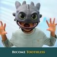 thumbnail image 4 of Dreamworks Dragons How To Train Your Dragon, Electronic Blast & Roar Toothless Mask, Kids Dress Up & Pretend Play Costumes for Boys & Girls Ages 4 & Up, 4 of 10