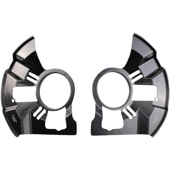 Front Brake Dust Shield 2 Piece - Compatible with 2007 - 2015 Mazda CX-9 2008 2009 2010 2011 2012 2013 2014
