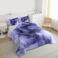 thumbnail image 3 of Homewish Abstract Marbling Watercolor 3 Pieces Queen Comforter Set for Kids Teens Adults,Gradient Ombre Marble Ultra Soft Bedding Sets,Mountain Fluid Bedding Comforter Set Breathable, 3 of 8