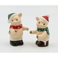 thumbnail image 3 of Christmas Pig Salt and Pepper Shakers  Farmhouse Style, 3 of 5