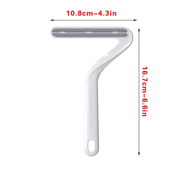 Birdeem Brosse d'Épilation Électrostatique Double Face Artefact Ménager pour Racloir à Cheveux et Vêtements