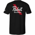 thumbnail image 3 of Pabst Blue Ribbon Logo Text Front and Back Print T-Shirt-Large, 3 of 3