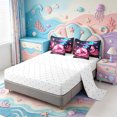 thumbnail image 3 of Manfei Kawaii Axolotl 7-Piece King Bedding,Watercolor Ocean Animal King Bed in a Bag,Reversible, 3 of 7