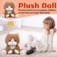 thumbnail image 2 of Dog Stuffed Animals Toy, Dog Keychain Plush Toys Doll, Dog Cute Plushies, Dog Stuffed Toys Bedtime Friend Christmas Gifts for Girls Boys Kids Children, 2 of 4