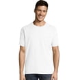 thumbnail image 1 of Hanes Mens ComfortWash Garment Dyed Short Sleeve Pocket Tee, S, White, 1 of 1