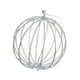 thumbnail image 5 of Adorno colgante para árbol de Navidad, decoración navideña, purpurina decorativa, fiesta Bola de plata, 5 of 9