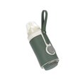 thumbnail image 1 of Bolsa de leche caliente de cuero con tres velocidades ajustable para biberón, bolsa USB para coche, portátil, para exteriores, con temperatura constante, funda para taza, 1 of 6