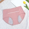 thumbnail image 2 of High Waist Leak Proof Panties For Women Comfortable Menstrual Underwear With Front Pocket Absorbent Monthly Flow, 2 of 3