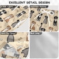 thumbnail image 4 of Dog Bones Pattern Swim Trunks Quick Dry Beach Pool Board Shorts Lightweight Stylish Print Sizes 2T to XL, 4 of 8