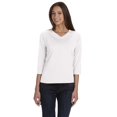 thumbnail image 1 of Camiseta de Manga 3/4 LAT Jersey Premium para Mujer Blanco 2XL, 1 of 1