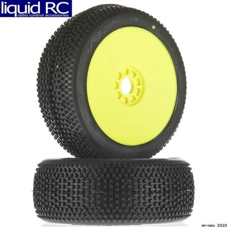 AKA PRODUCTS INC. 18 Buggy IMPACT Soft Long Wear EVO Mntd Yel AKA14007XRY RC Tire price history on PriceWatchPro